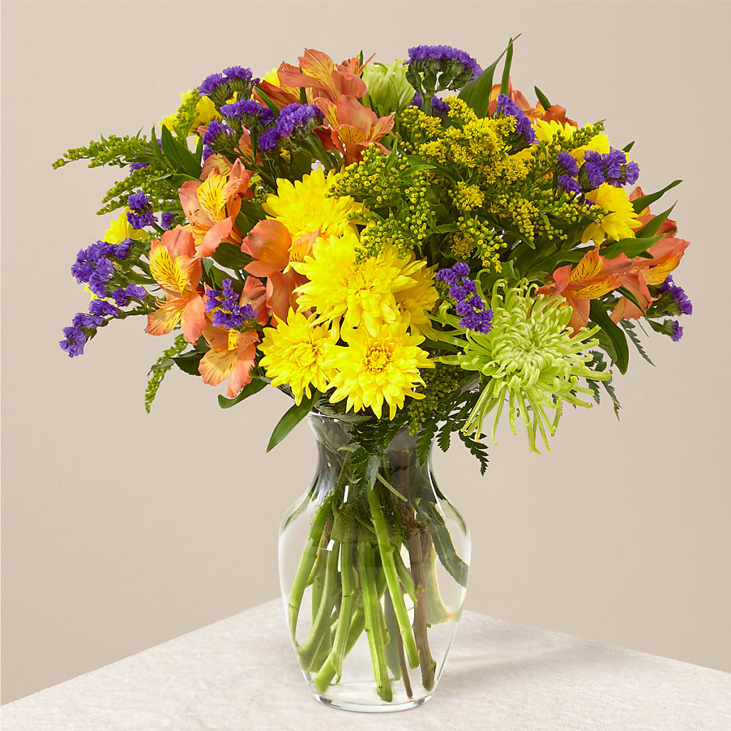 Marmalade Skies Bouquet – Fleuriste Ampleman Florist Enr, Chateauguay PQ