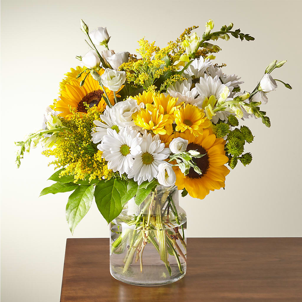 Hello Sunshine Bouquet – Fleuriste Ampleman Florist Enr, Chateauguay PQ