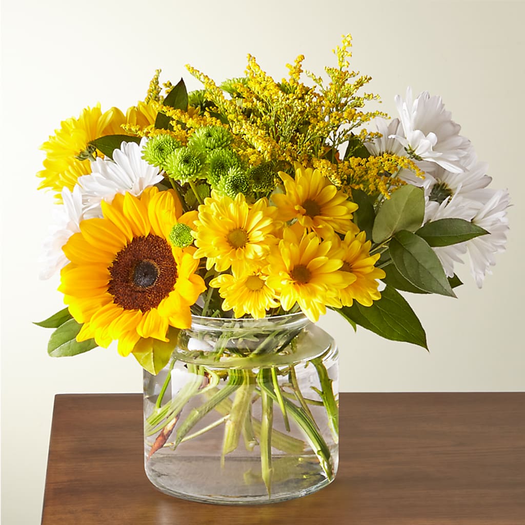 Hello Sunshine Bouquet – Fleuriste Ampleman Florist Enr, Chateauguay PQ