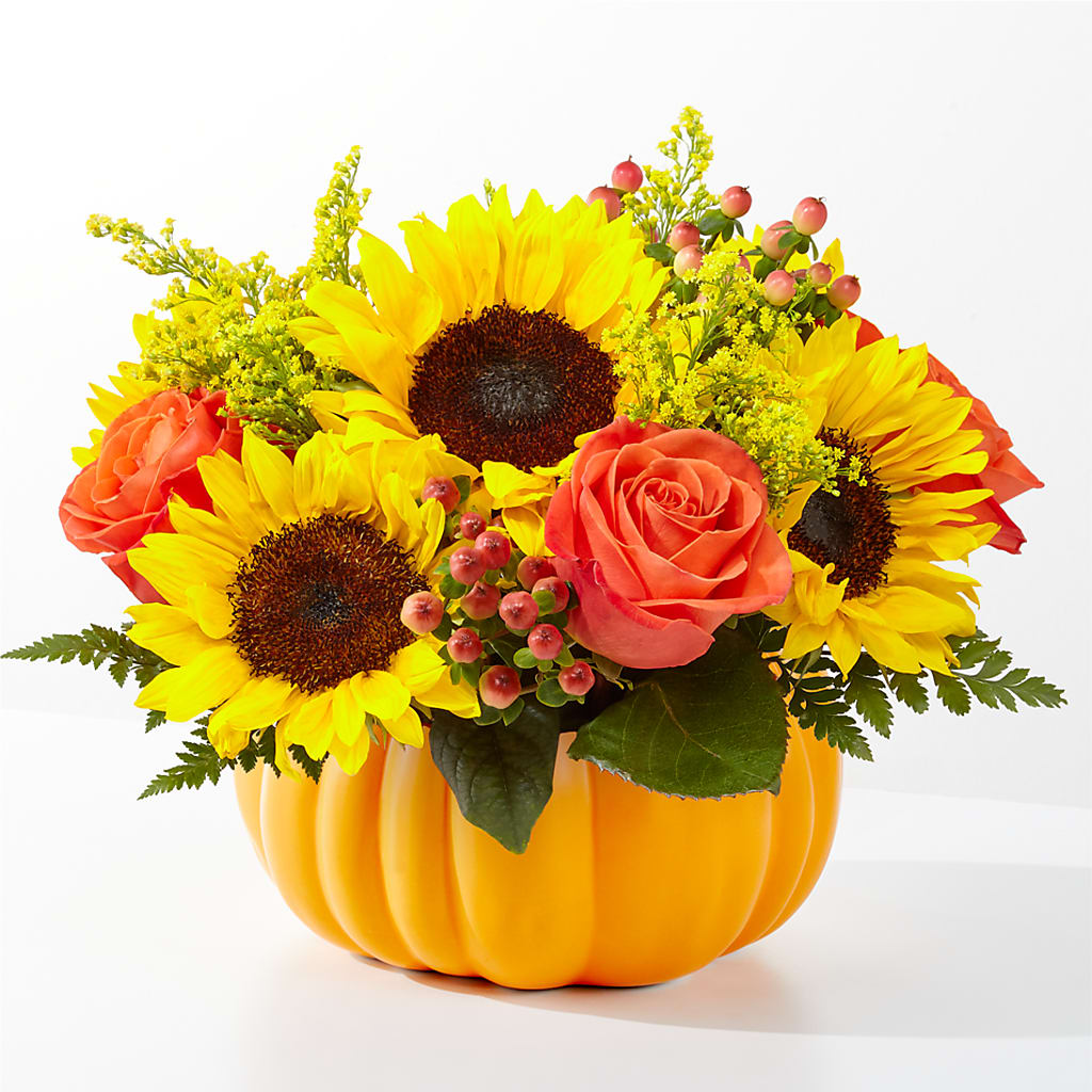 Pick of the Patch Pumpkin Bouquet – Fleuriste Ampleman Florist Enr, Chateauguay PQ