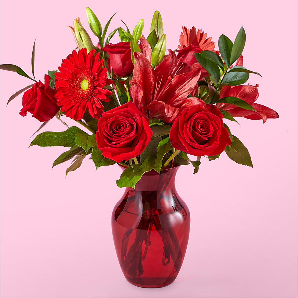 Burnin' Love Bouquet – Fleuriste Ampleman Florist Enr, Chateauguay PQ