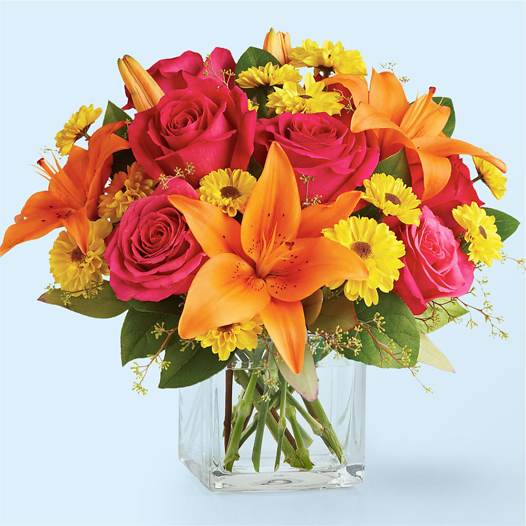 Neon Lights Bouquet – Fleuriste Ampleman Florist Enr, Chateauguay PQ
