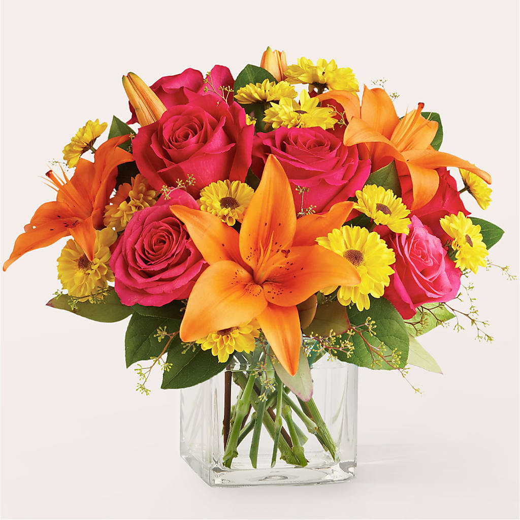 Neon Lights Bouquet – Fleuriste Ampleman Florist Enr, Chateauguay PQ