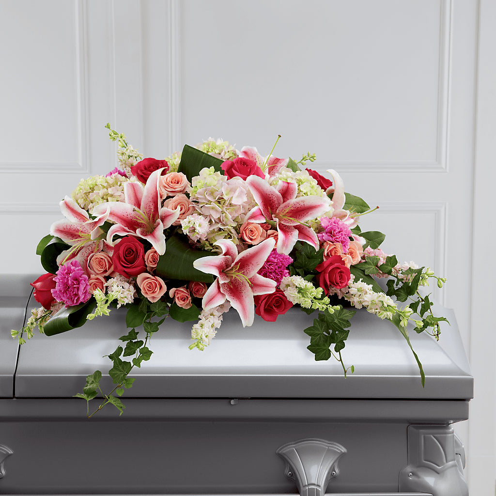 Splendid Grace Casket Spray – Fleuriste Ampleman Florist Enr, Chateauguay PQ
