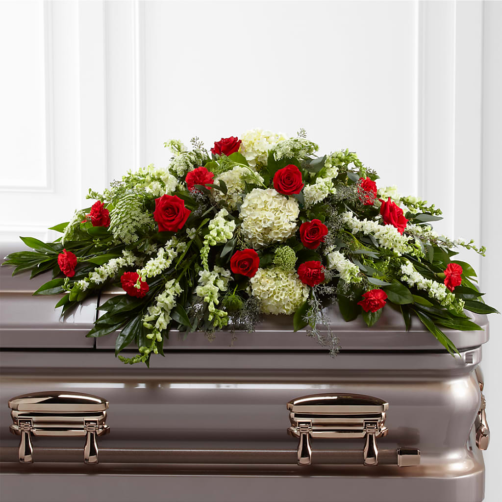 Sincerity Casket Spray – Fleuriste Ampleman Florist Enr, Chateauguay PQ
