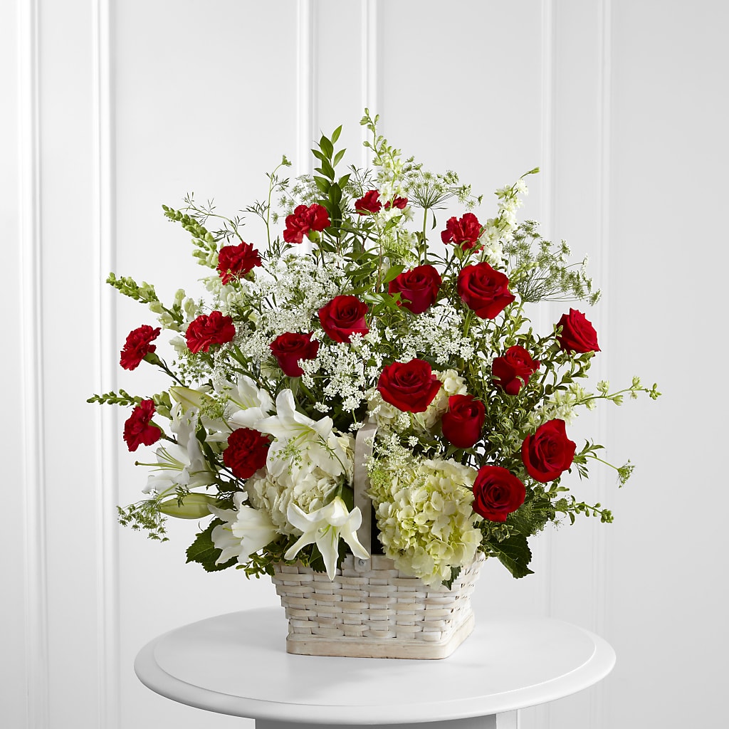 In Loving Memory Arrangement – Fleuriste Ampleman Florist Enr, Chateauguay PQ