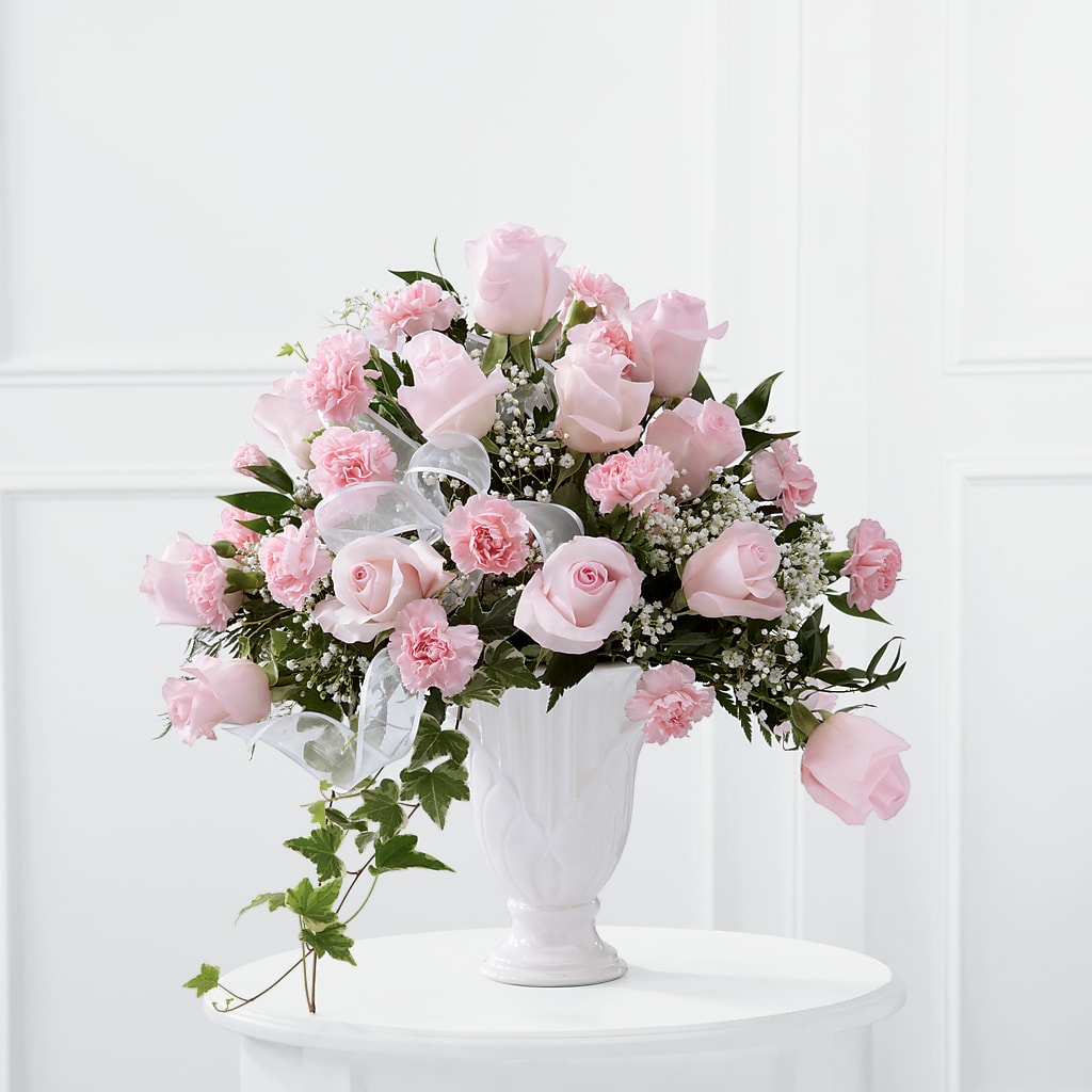 Deepest Sympathy Arrangement – Fleuriste Ampleman Florist Enr, Chateauguay PQ