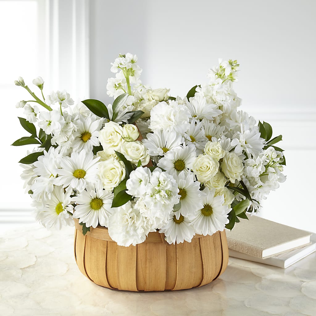 Graceful Garden Basket – Fleuriste Ampleman Florist Enr, Chateauguay PQ
