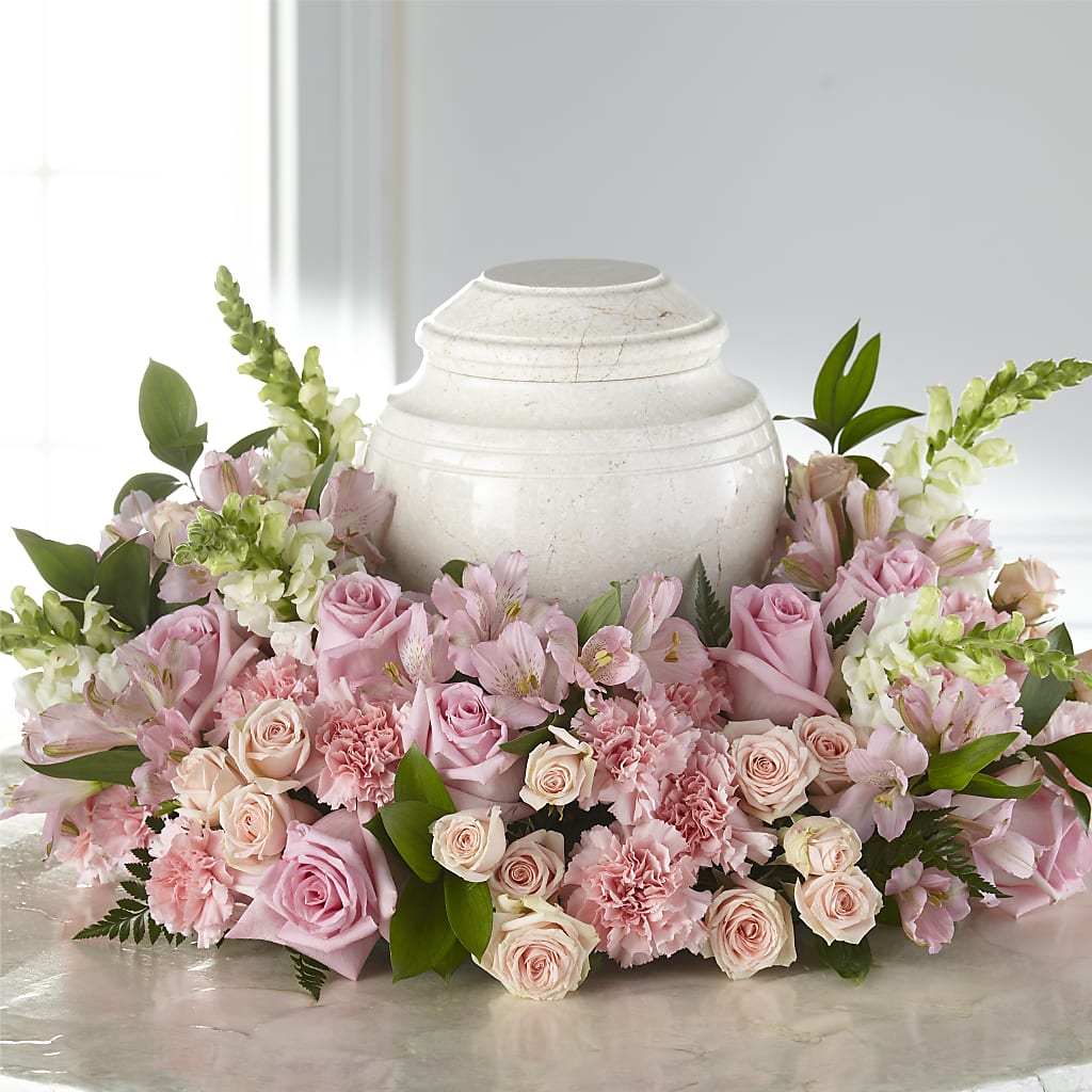 Blooms of Hope Cremation Adornment – Fleuriste Ampleman Florist Enr, Chateauguay PQ