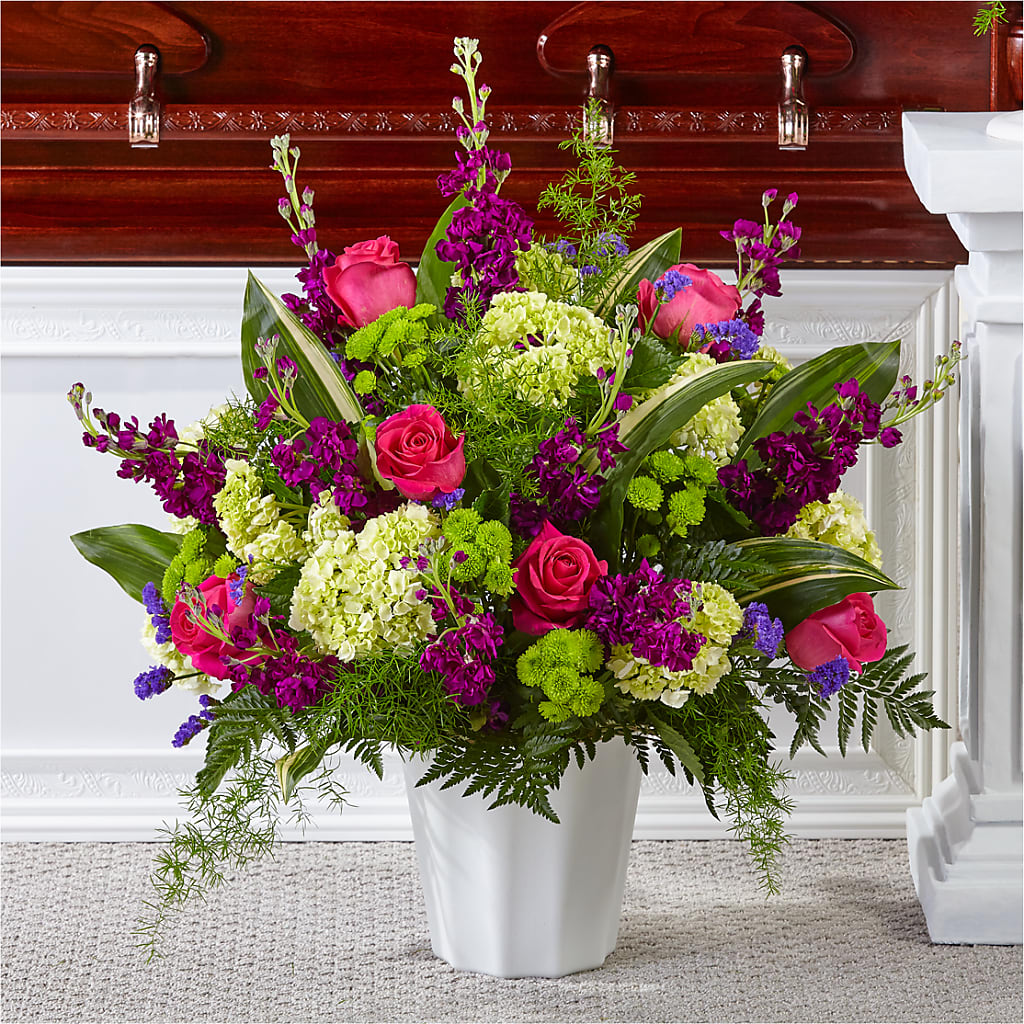 Beautiful Horizons Floor Basket – Fleuriste Ampleman Florist Enr, Chateauguay PQ