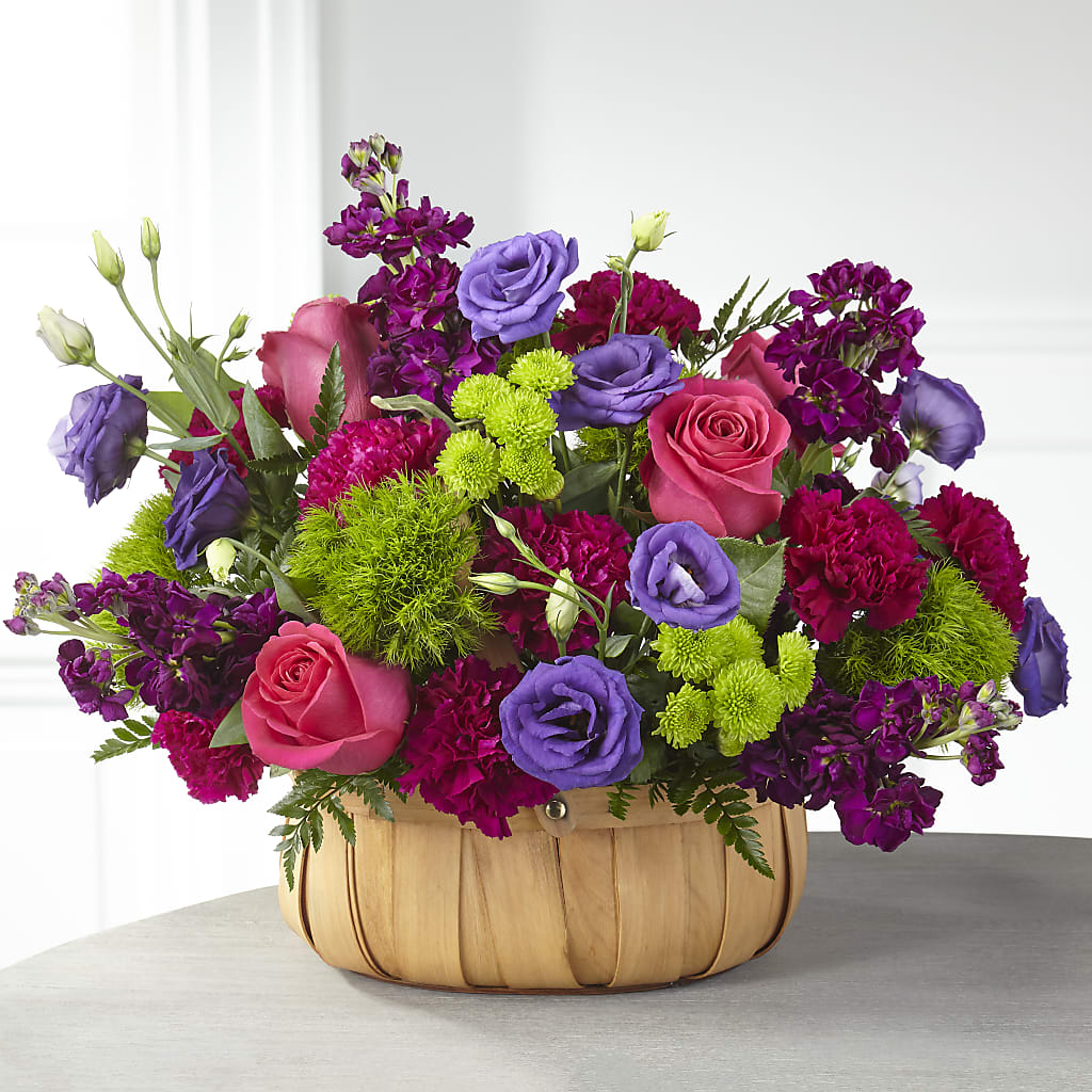 Serene Sanctuary Basket – Fleuriste Ampleman Florist Enr, Chateauguay PQ