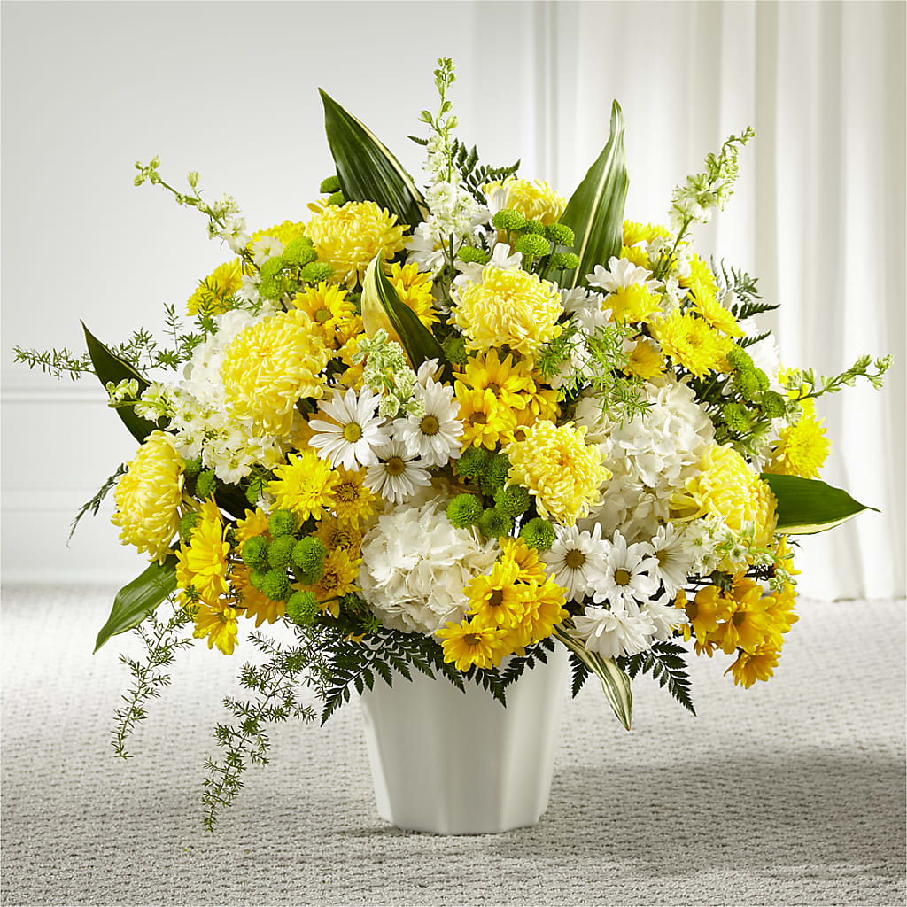 Unity & Grace Floor Basket – Fleuriste Ampleman Florist Enr, Chateauguay PQ