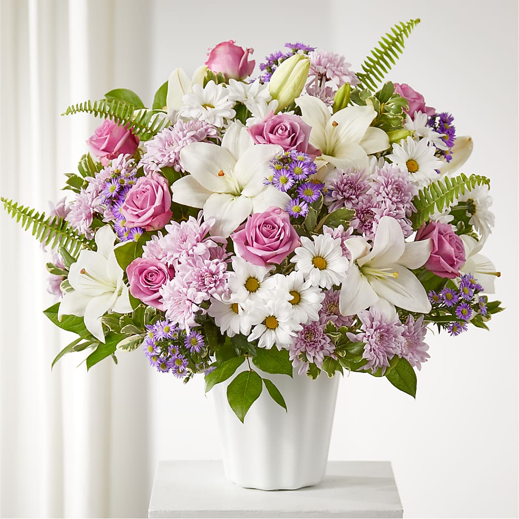 Warmest Thoughts Tabletop Basket – Fleuriste Ampleman Florist Enr, Chateauguay PQ
