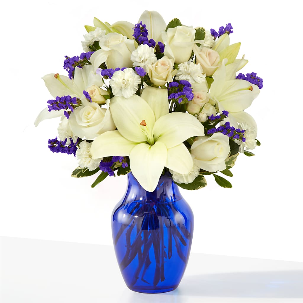 Sapphire Rush Bouquet – Fleuriste Ampleman Florist Enr, Chateauguay PQ