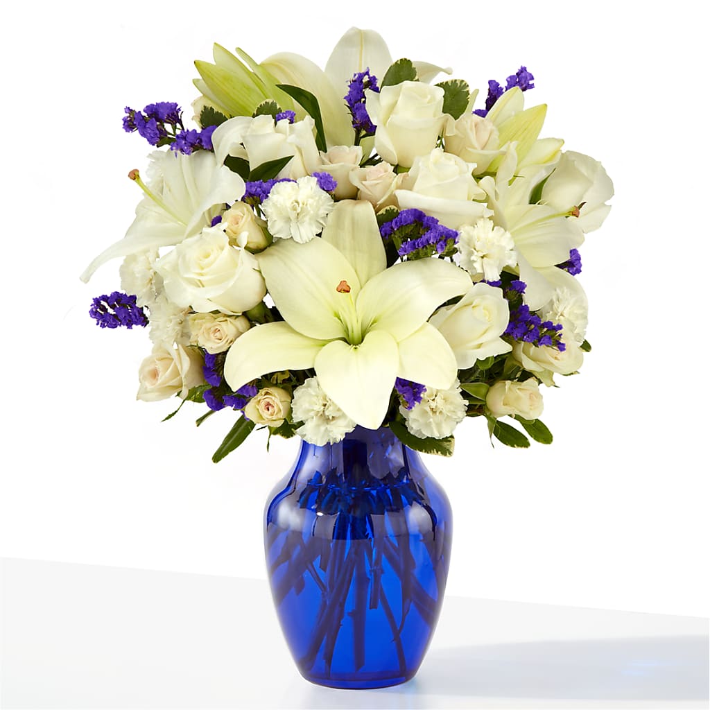 Sapphire Rush Bouquet – Fleuriste Ampleman Florist Enr, Chateauguay PQ