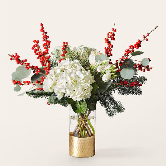 Frosted Windows Bouquet –  Fleuriste Ampleman Florist Enr, Chateauguay PQ