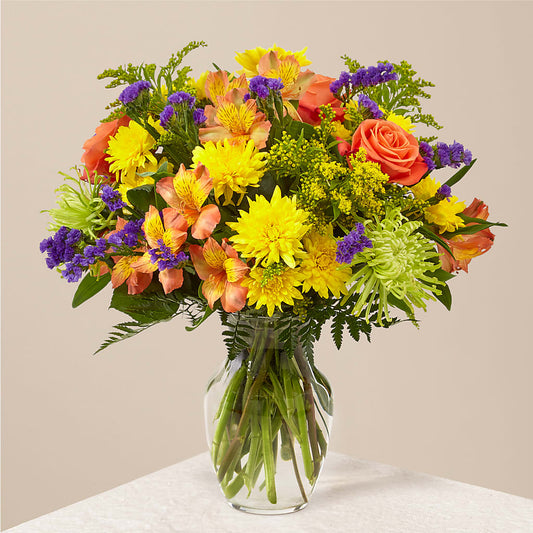 Marmalade Skies Bouquet –  Fleuriste Ampleman Florist Enr, Chateauguay PQ
