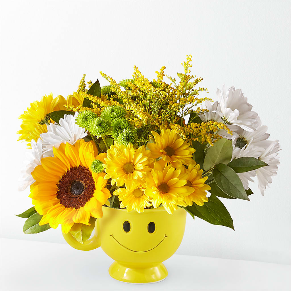 Bouquet de sourires joyeux