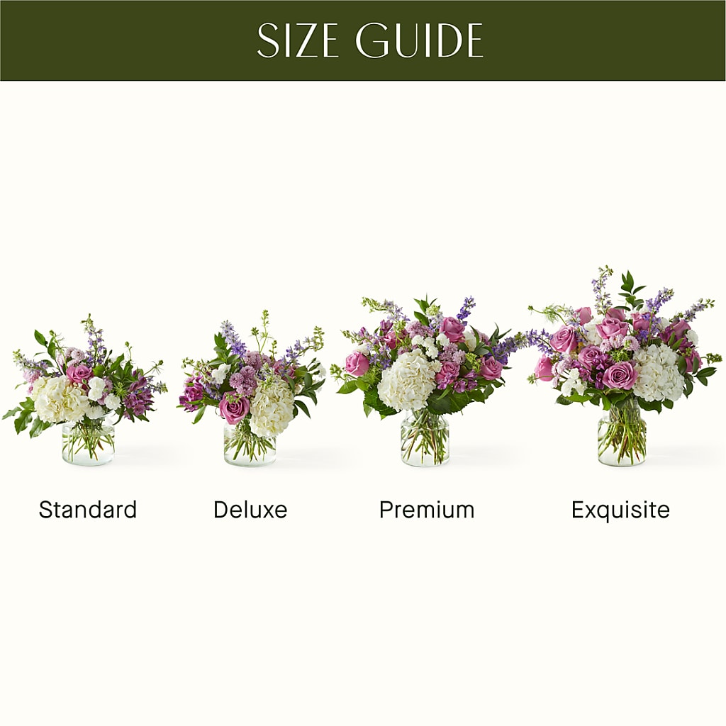 Violet Caress Bouquet –  Fleuriste Ampleman Florist Enr, Chateauguay PQ
