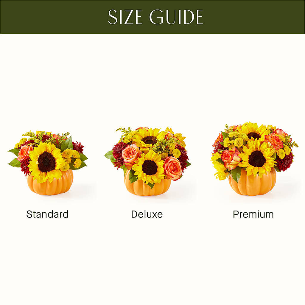 Golden Gourd Pumpkin Bouquet –  Fleuriste Ampleman Florist Enr, Chateauguay PQ