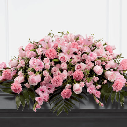 Garden of Comfort Casket Spray (Standard) –  Fleuriste Ampleman Florist Enr, Chateauguay PQ