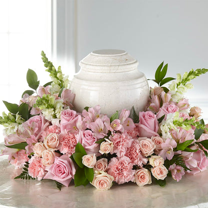 Blooms of Hope Cremation Adornment –  Fleuriste Ampleman Florist Enr, Chateauguay PQ
