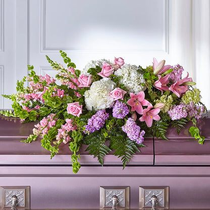 Life's Gratitude Casket Spray –  Fleuriste Ampleman Florist Enr, Chateauguay PQ