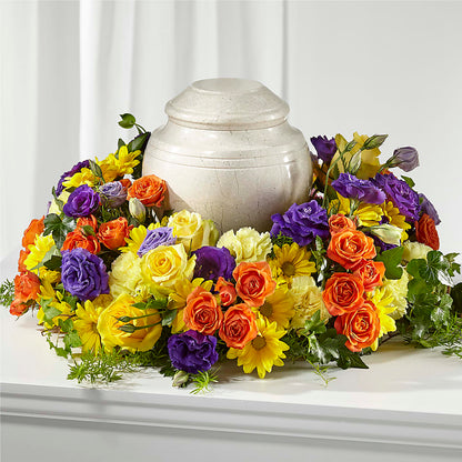 Blossoms of Remembrance Cremation Adornment –  Fleuriste Ampleman Florist Enr, Chateauguay PQ