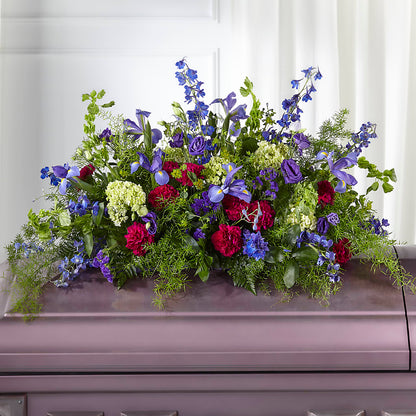 Always Treasured Casket Spray –  Fleuriste Ampleman Florist Enr, Chateauguay PQ