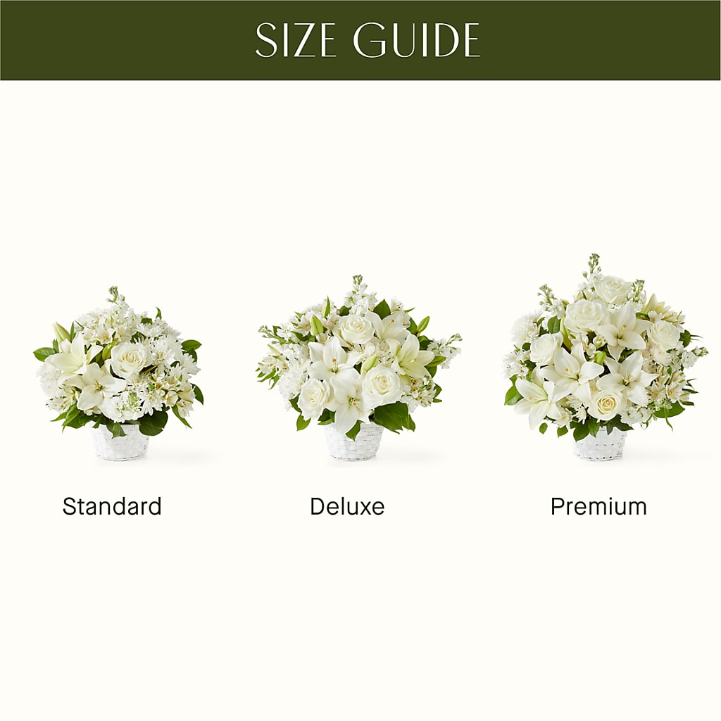 Peaceful Reflections Arrangement –  Fleuriste Ampleman Florist Enr, Chateauguay PQ