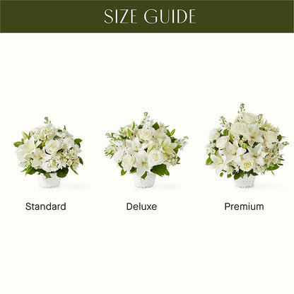 Peaceful Reflections Arrangement –  Fleuriste Ampleman Florist Enr, Chateauguay PQ