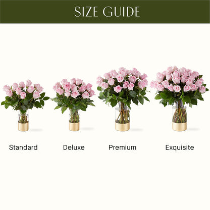 Picture Perfect Pink Rose Bouquet –  Fleuriste Ampleman Florist Enr, Chateauguay PQ