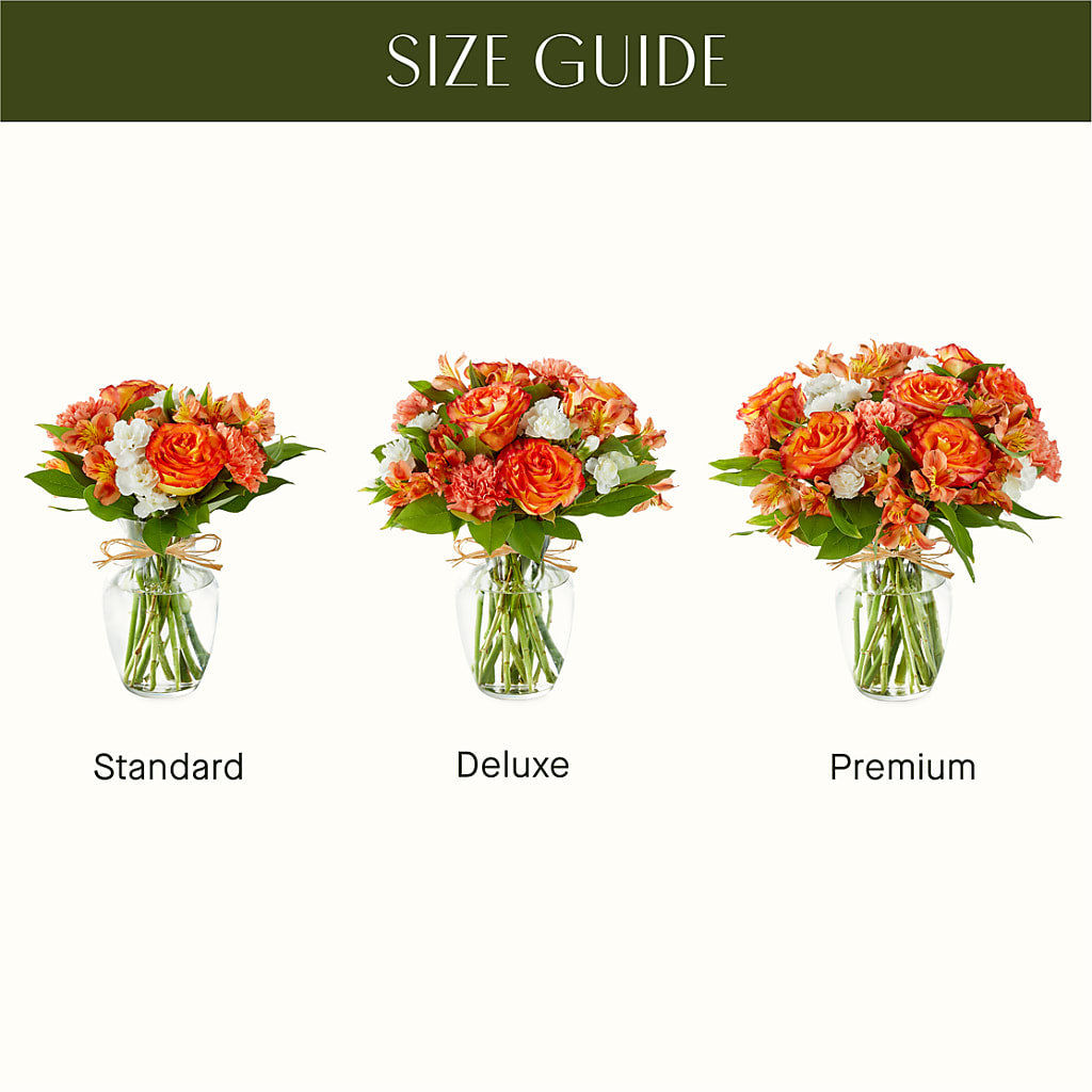 Apricot Glow Bouquet –  Fleuriste Ampleman Florist Enr, Chateauguay PQ
