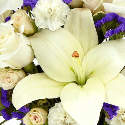 Sapphire Rush Bouquet –  Fleuriste Ampleman Florist Enr, Chateauguay PQ
