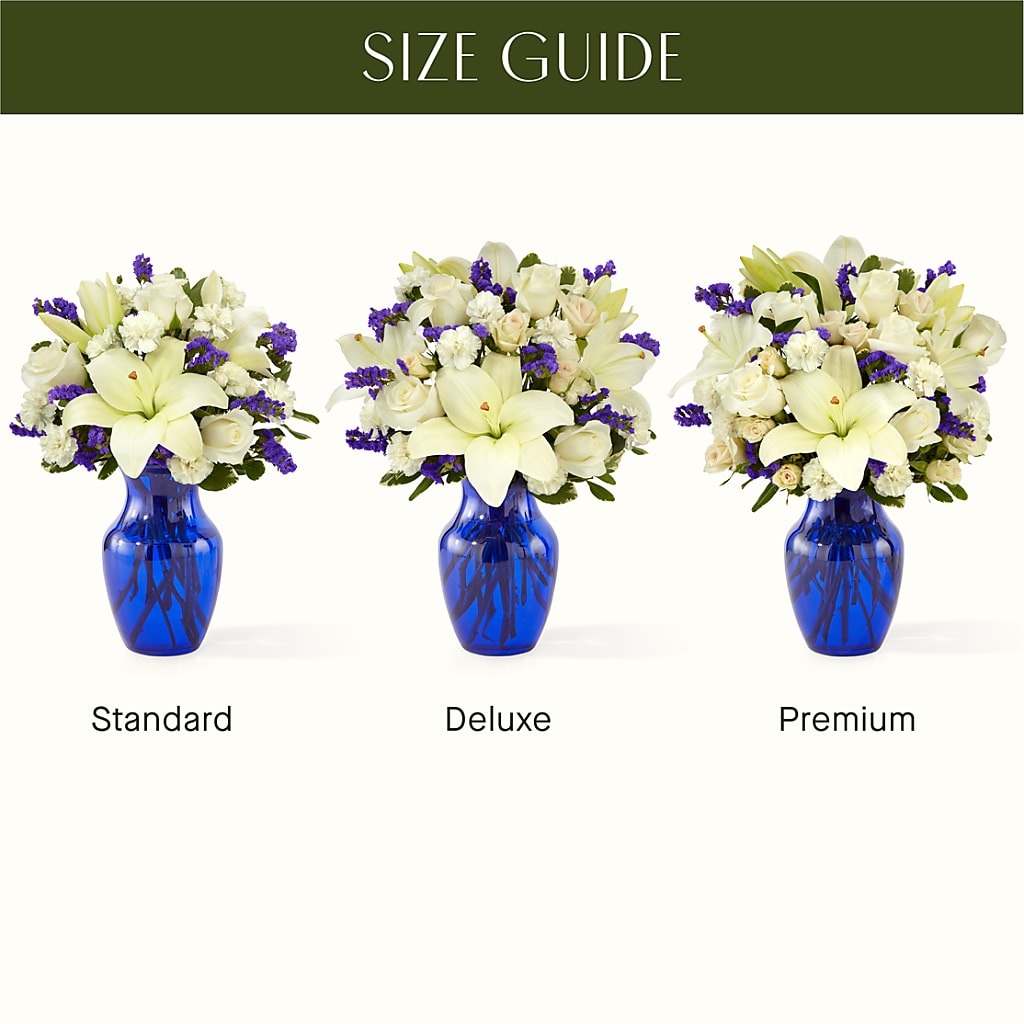 Sapphire Rush Bouquet –  Fleuriste Ampleman Florist Enr, Chateauguay PQ