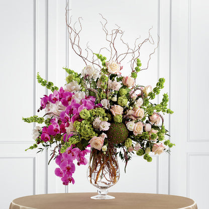 Soft Sophistication Arrangement –  Fleuriste Ampleman Florist Enr, Chateauguay PQ