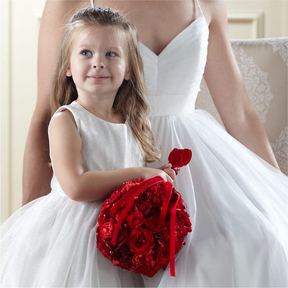 Pure at Heart Flower Girl Arrangement –  Fleuriste Ampleman Florist Enr, Chateauguay PQ